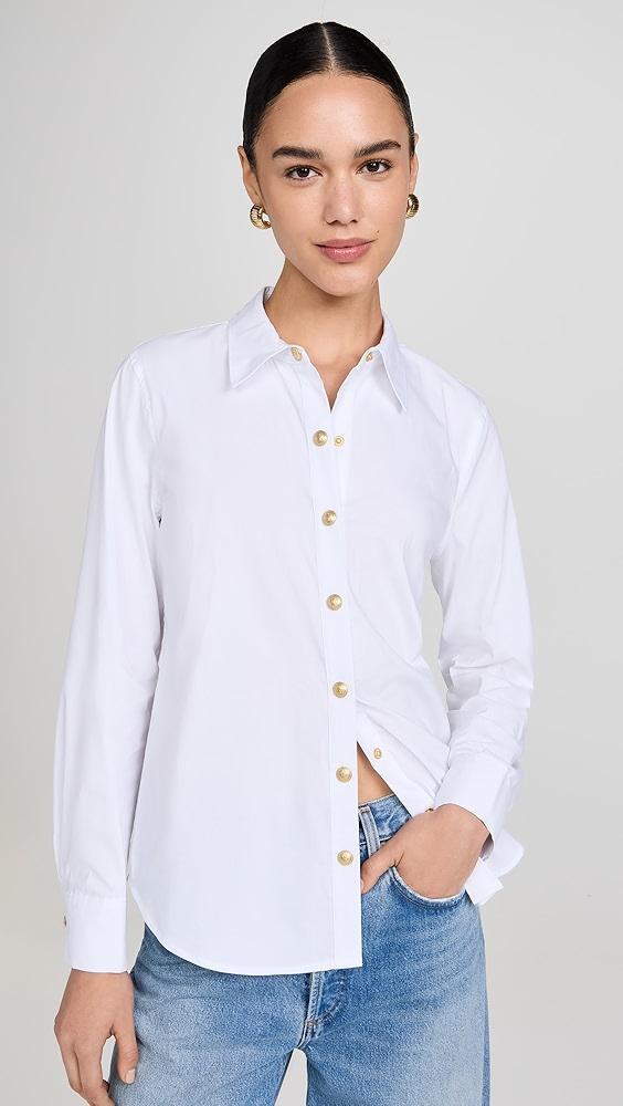 L'AGENCE Ellery Long Sleeve Blouse | Shopbop Product Image