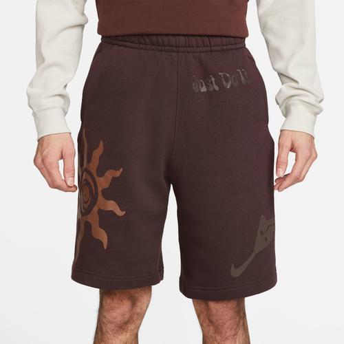 Nike Mens Club Vibe Shorts - Brown/Brown Product Image