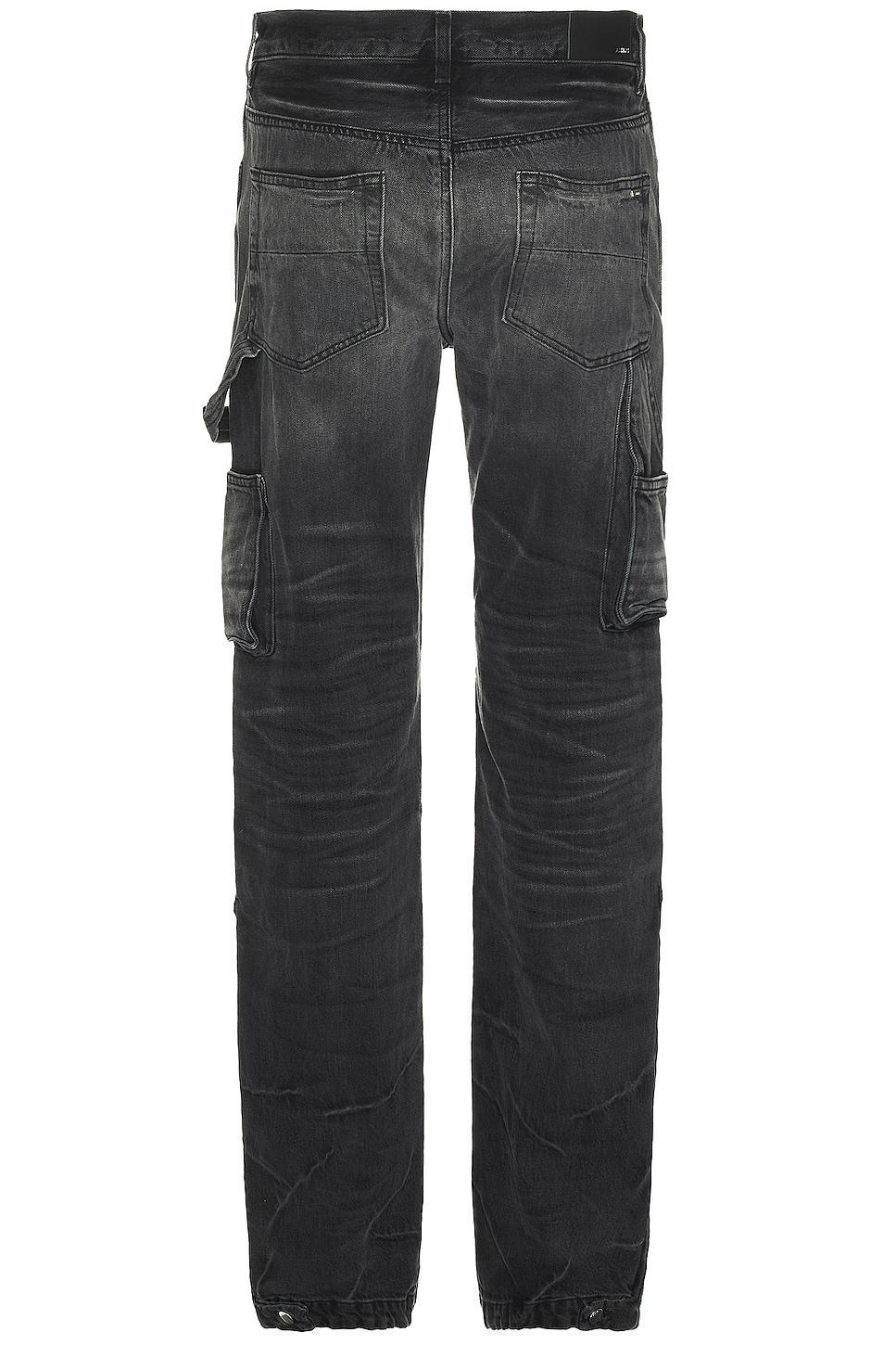 Amiri Carpenter Jean in Storm Grey - Grey. Size 36 (also in ). Product Image