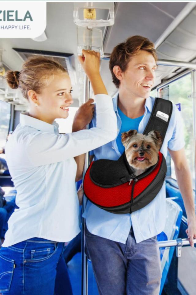 Expandable Sling Bag Pet Carrier Female Product Image