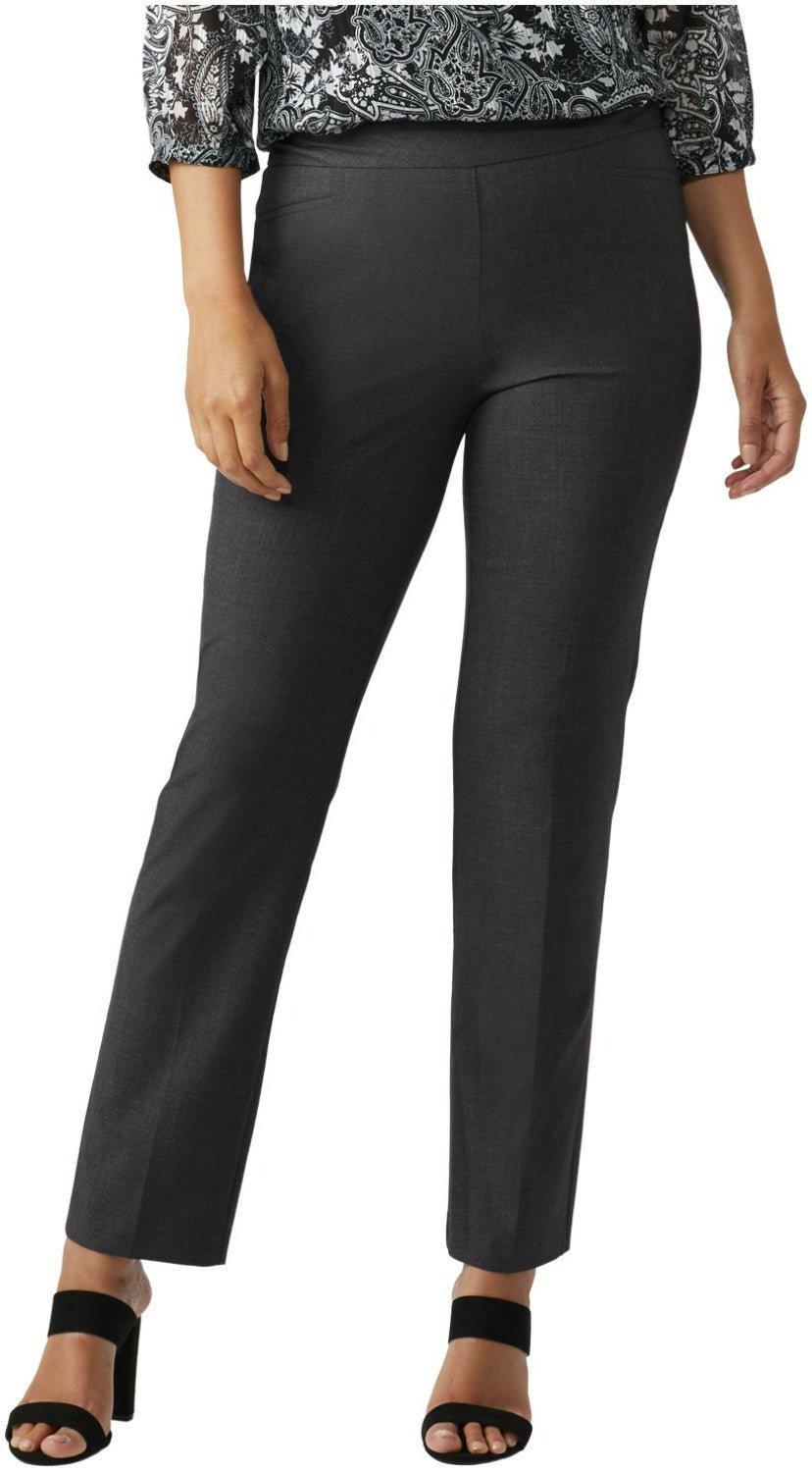 Roz & Ali Secret Agent Comfort Pull On Tummy Control Pant With L Pockets- Average Pant Length Product Image