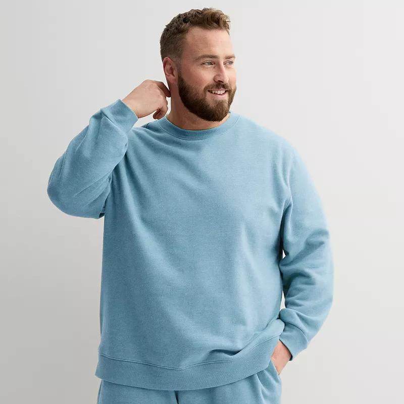 Big & Tall Tek Gear Ultra Soft Fleece Crew Sweatshirt, Mens Product Image