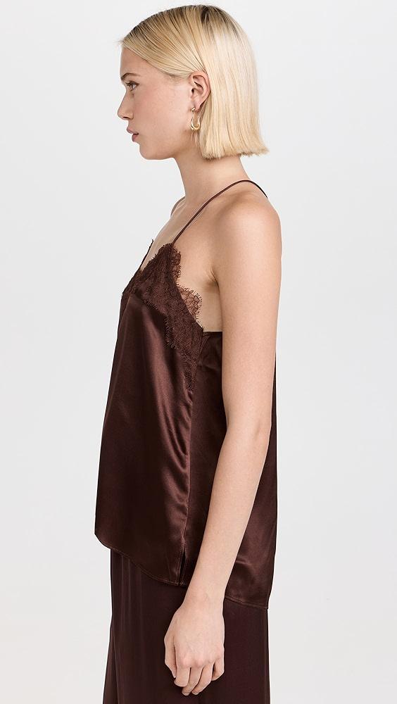 CAMI NYC Racer Charmeuse Camisole | Shopbop Product Image