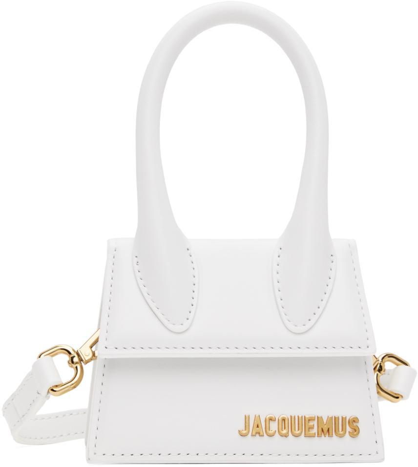 JACQUEMUS Les Classiquesコレクション ホワイト Le Chiquito バッグ In 100 White Product Image