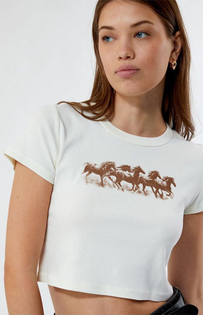 Women's Running Wild Baby T-Shirt Product Image