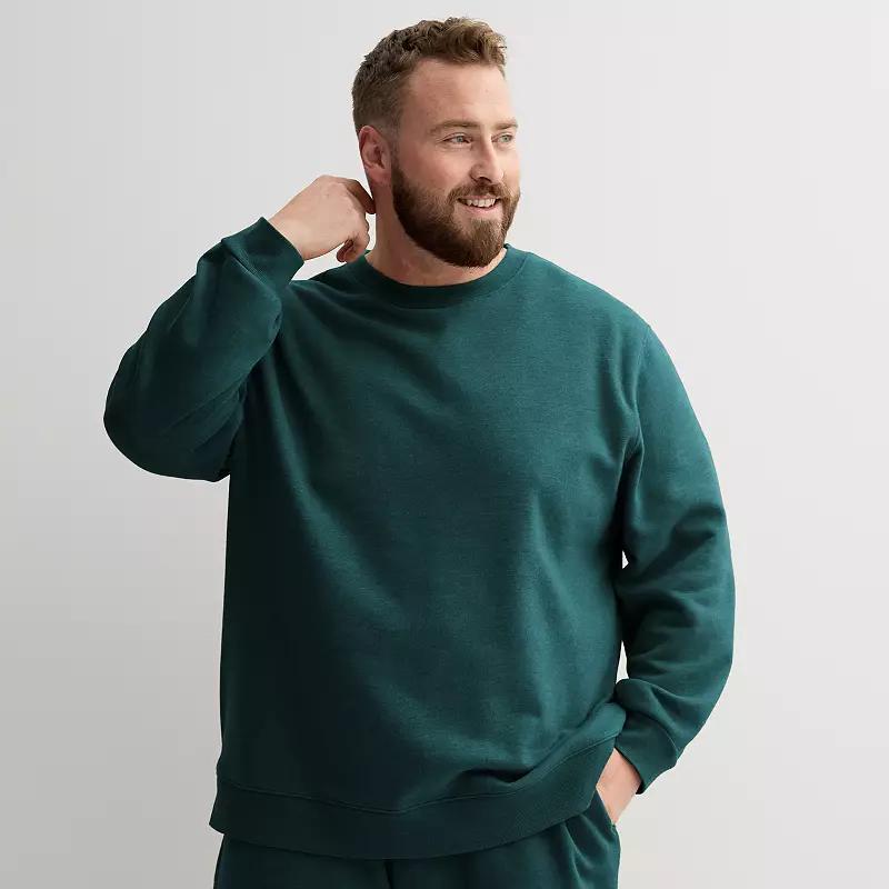 Big & Tall Tek Gear Ultra Soft Fleece Crew Sweatshirt, Mens product image