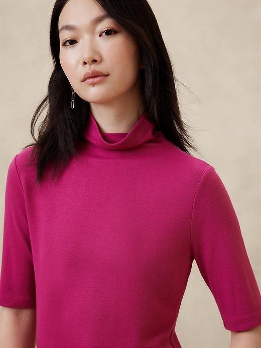 Soft Luxe Turtleneck Top Product Image