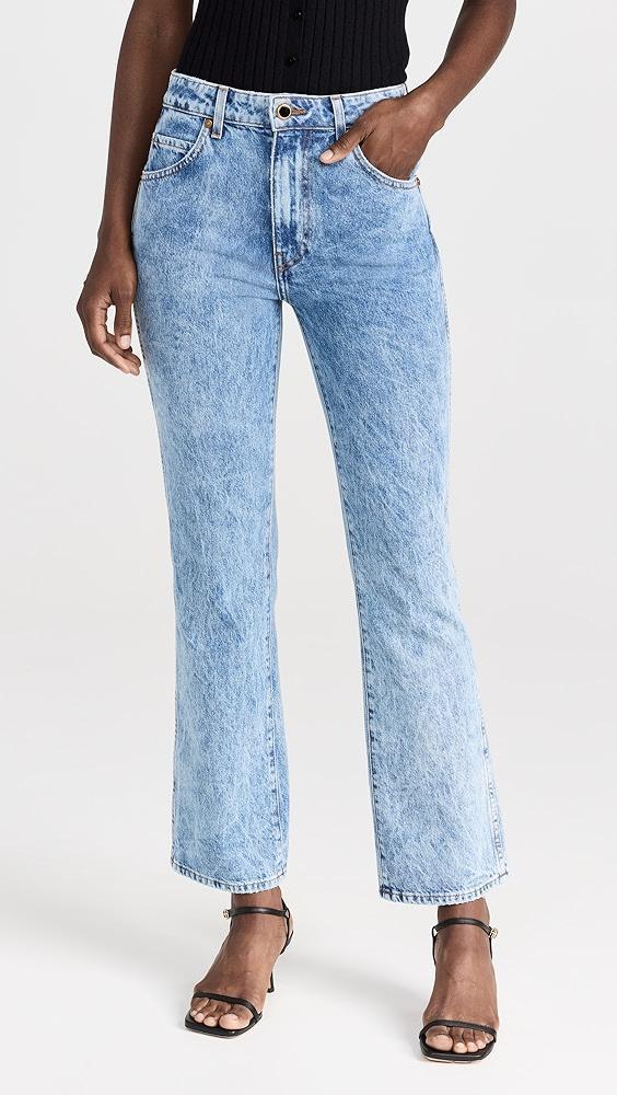 Khaite Vivian New Bootcut Flare Jeans | Shopbop Product Image