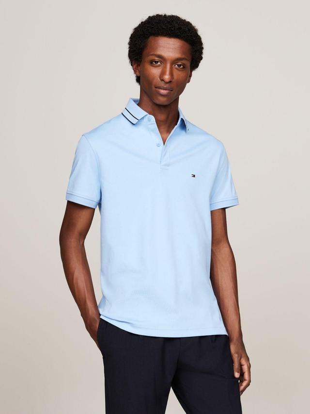 Tommy Hilfiger Men's Regular Fit Monotype Interlock Polo Product Image