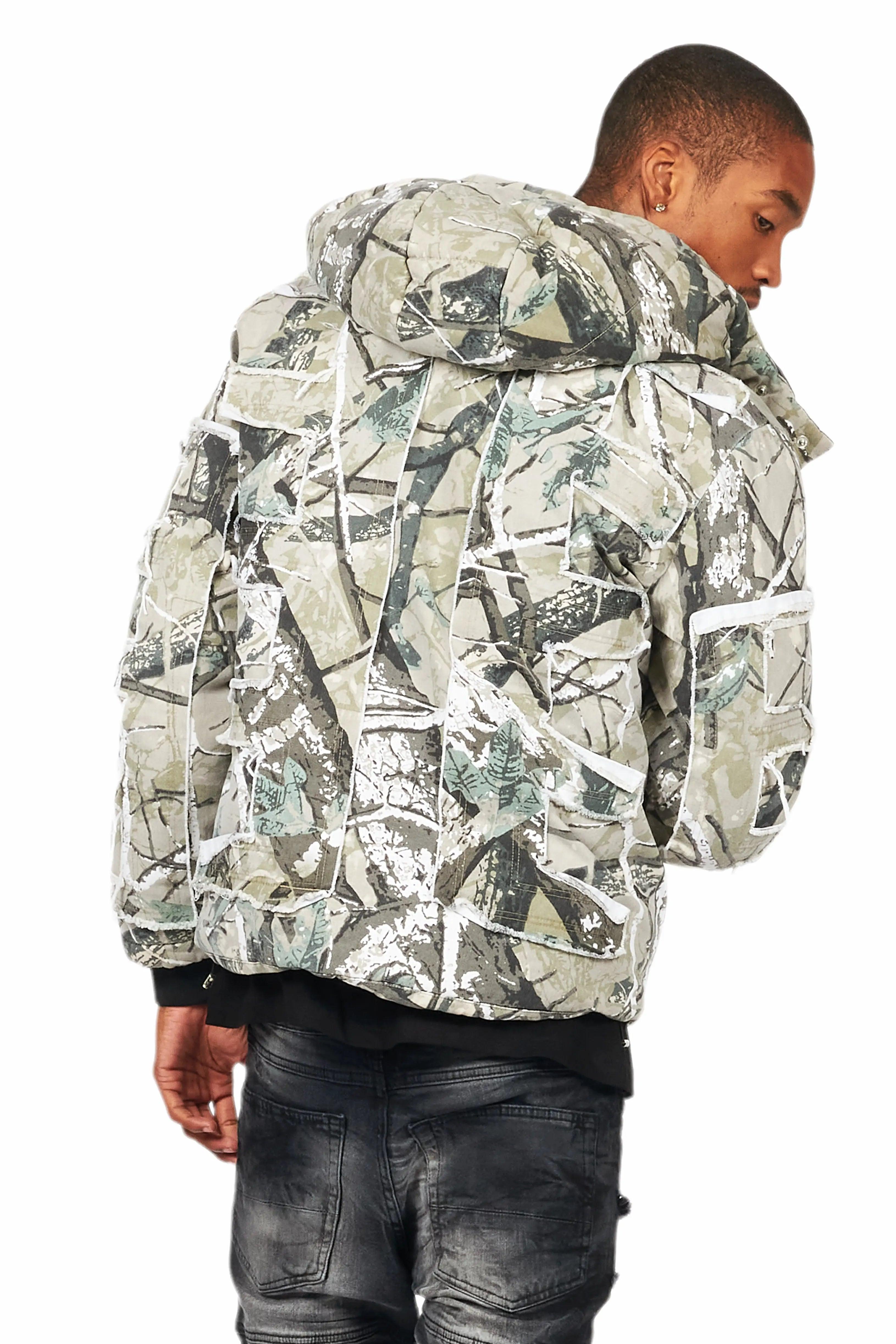 Shake Tree Camo Puffer Jacket Male Product Image