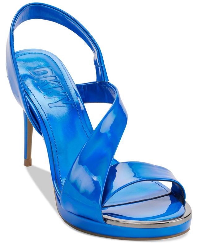 Dkny Womens Diva Asymmetrical Slingback Stiletto Sandals Product Image