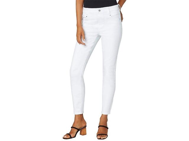 Liverpool Los Angeles Gia Glider Ankle Skinny Jeans in Bright White Product Image