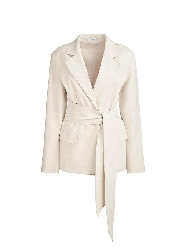 Womens Adley Cotton-Linen Jacket Product Image