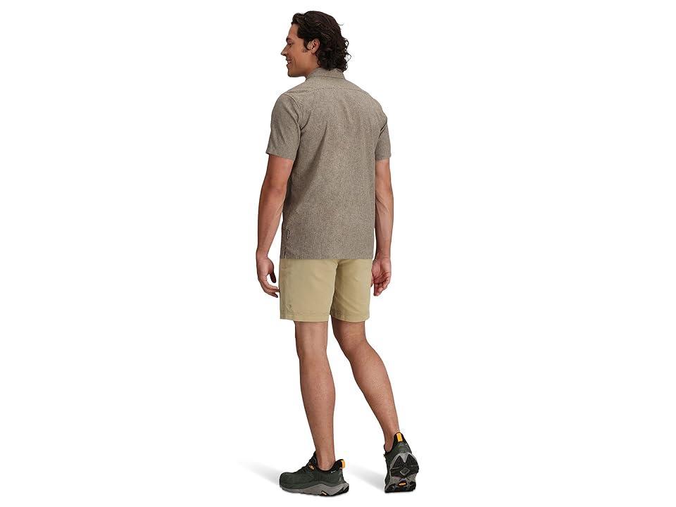 Royal Robbins Hempline Short Sleeve Shirt (Sea) Men's Clothing Product Image