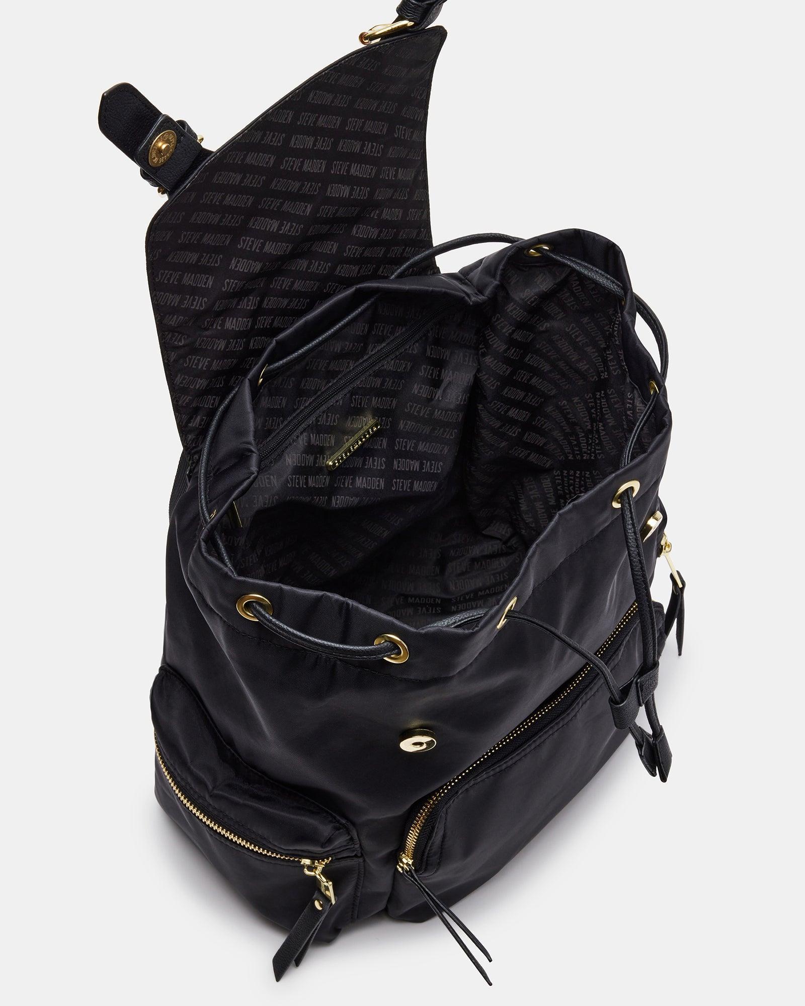 NYLON BACKPACK BLACK Female Product Image