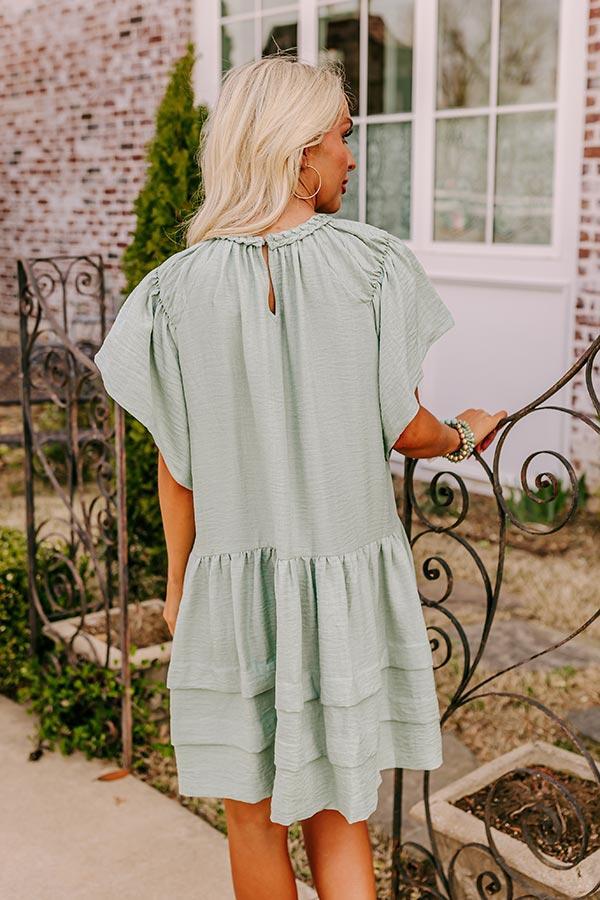 Southern Sweetheart Shift Dress in Pear Product Image