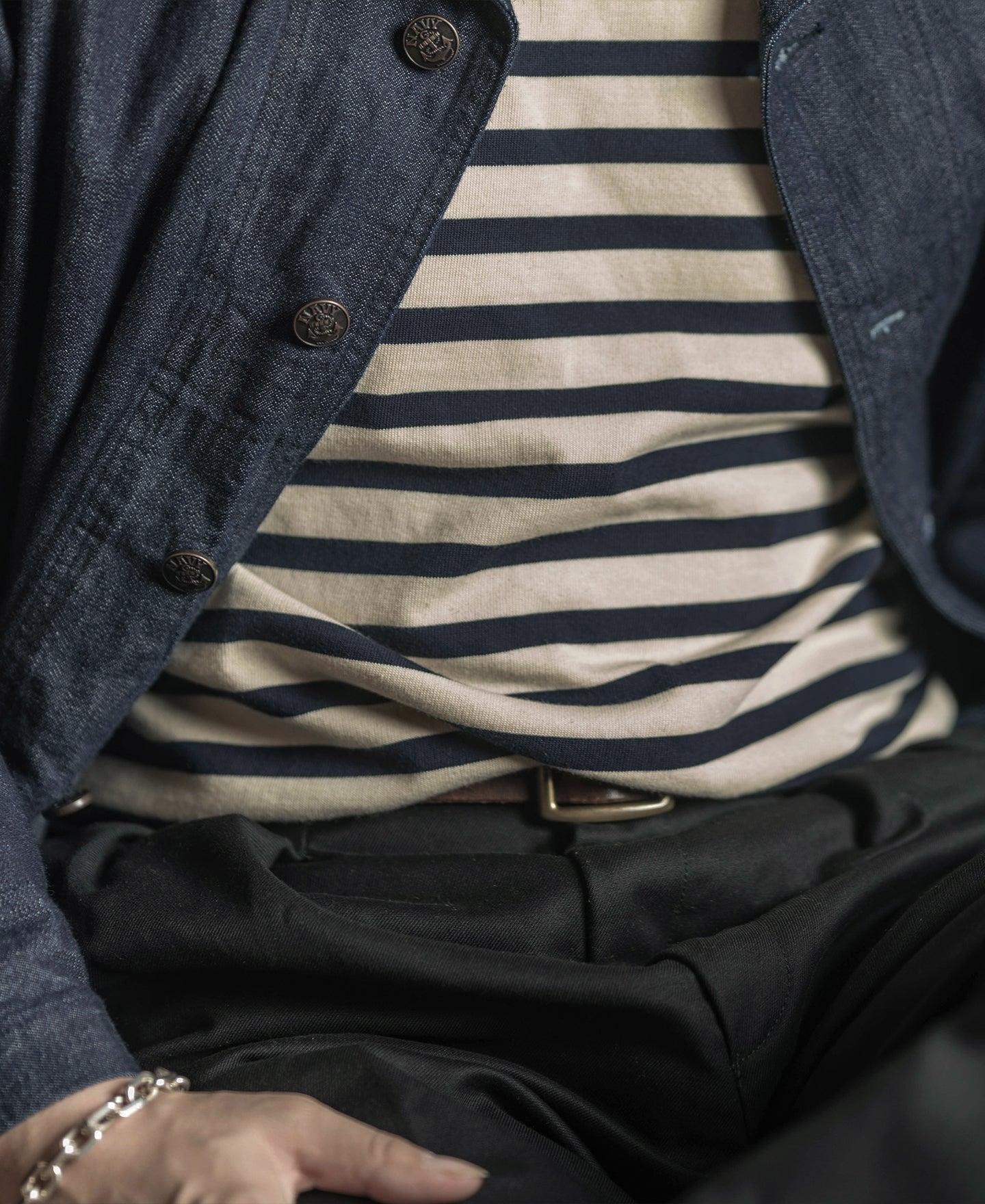 Breton Stripe Long Sleeve T-Shirt Product Image