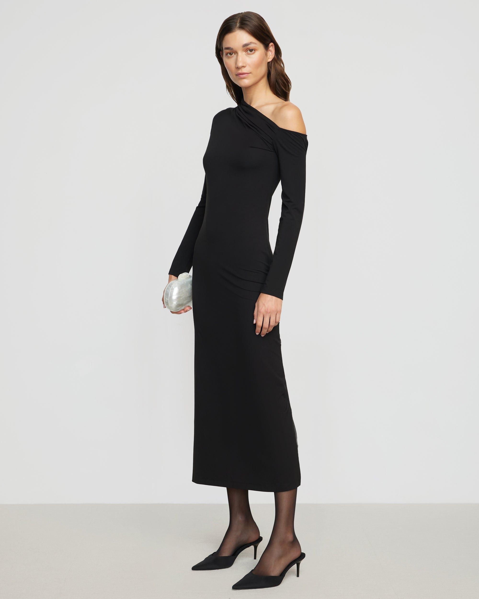 Alina Off-Shoulder Jersey Dress Product Image