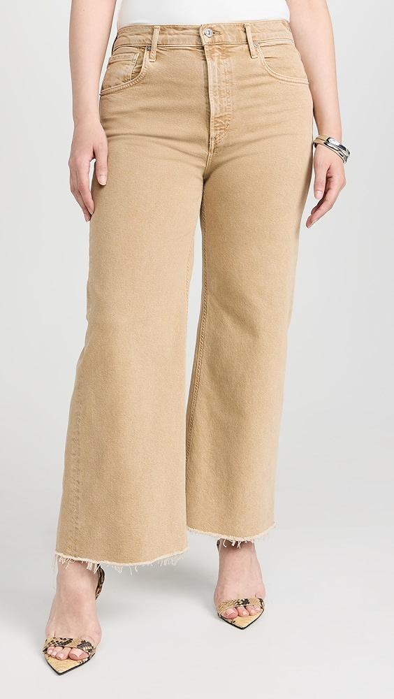 Citizens of Humanity Lyra Wide Leg Crop Jeans | Shopbop Product Image