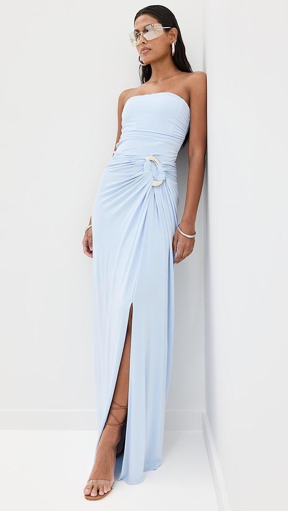 SIMKHAI Emma Sleeveless Bustier Gown | Shopbop Product Image