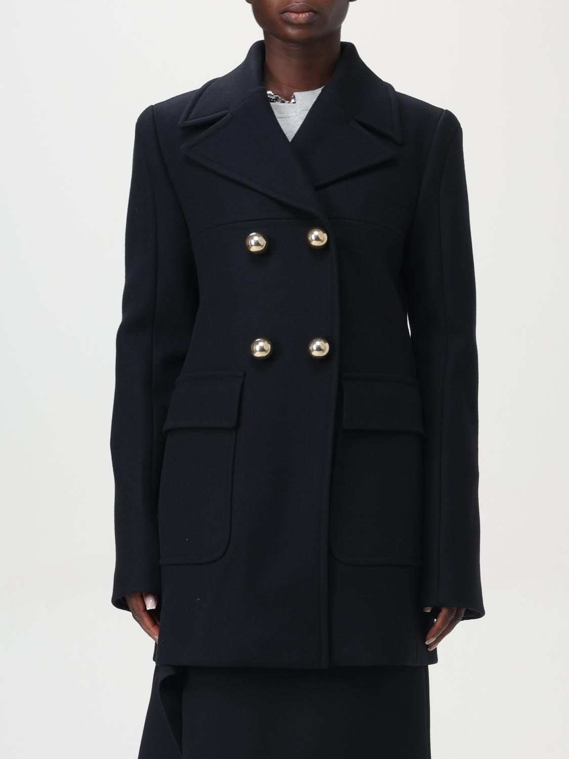 Trench Coat  Woman Color Black Product Image