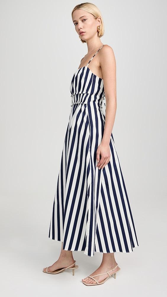 English Factory Stripe Sleeveless Maxi Dress | Shopbop Product Image