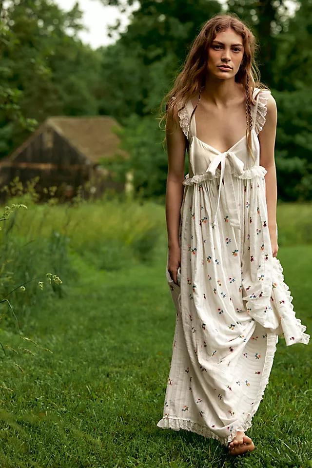 Starlight Babydoll Maxi Dress Product Image