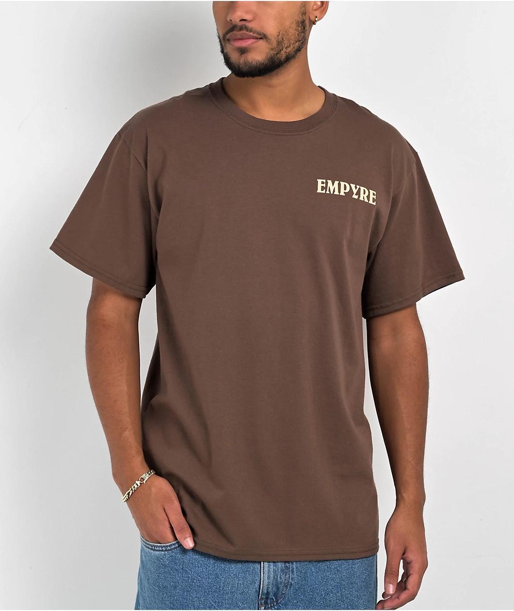 Empyre Beer Label Brown T-Shirt Product Image