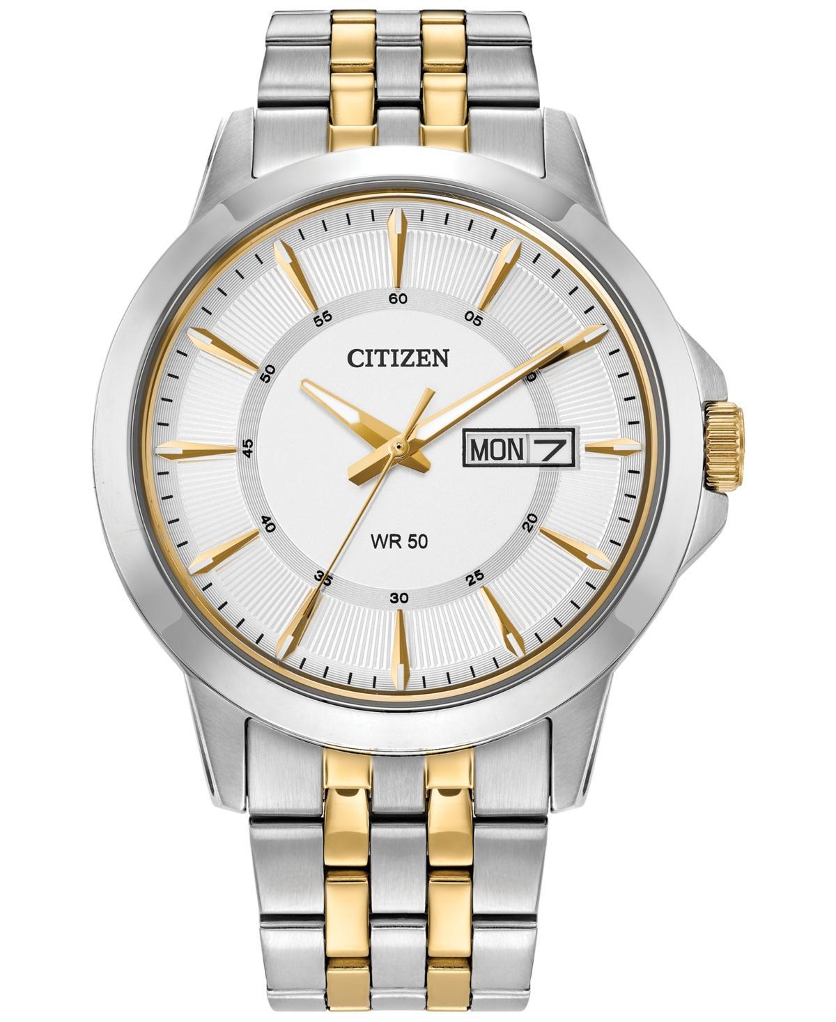 Citizen Mens Two-Tone Stainless Steel Bracelet Watch 41mm Product Image