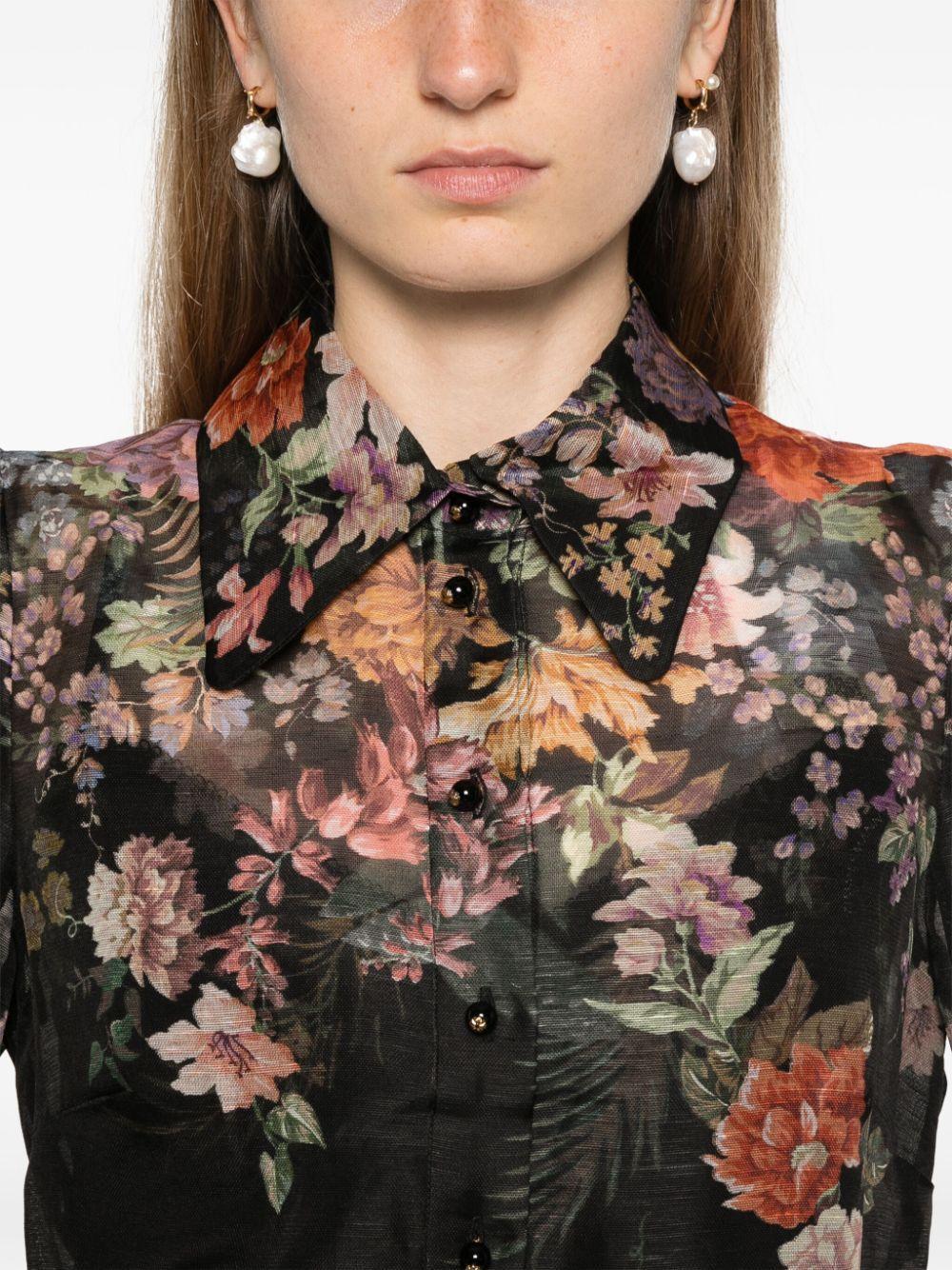 Pavilion Blouse In Black Product Image