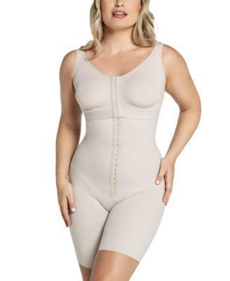 Leonisa Womens Sculpting Body Shaper with Built in Back Support Bra, 18520 Product Image