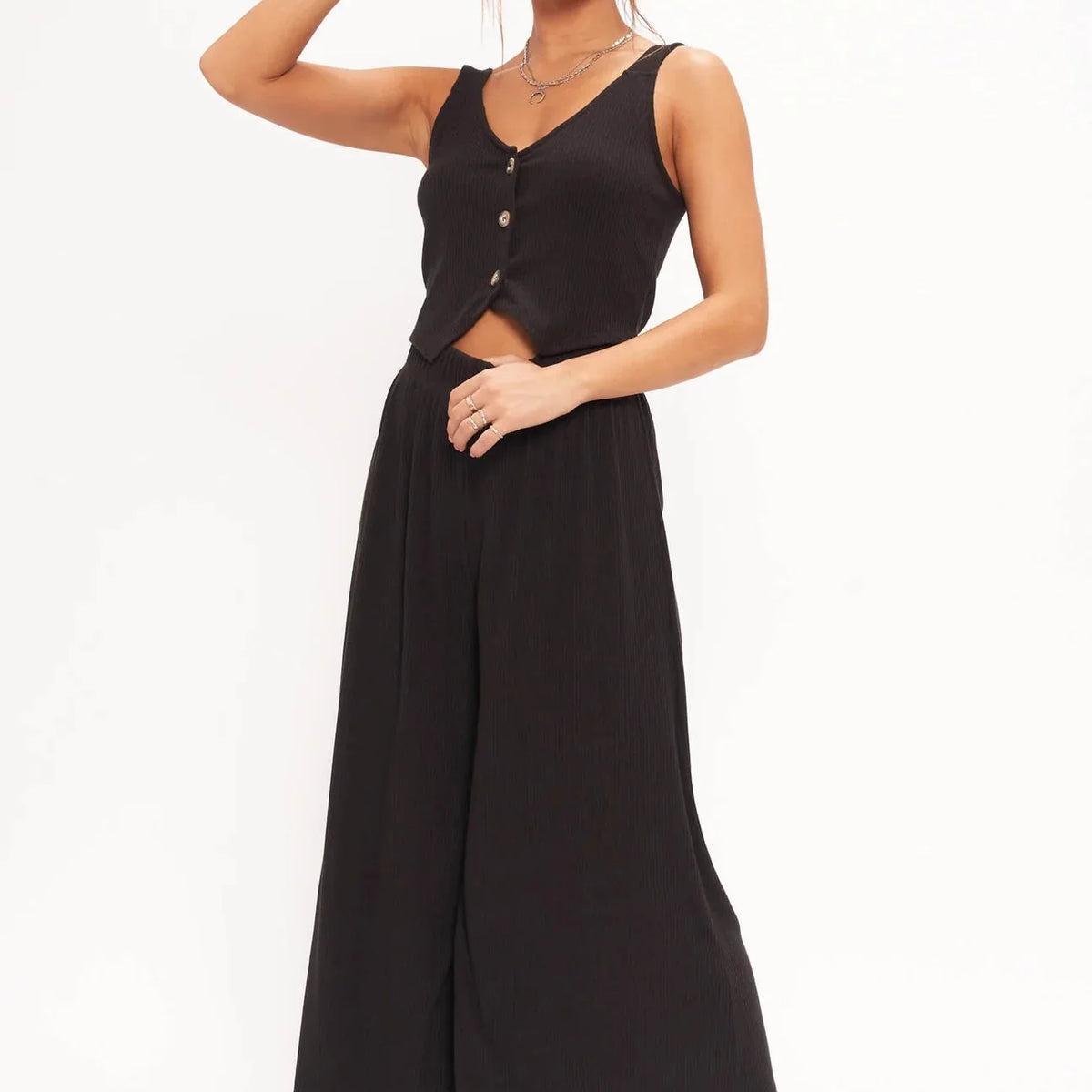 Like a Boss Wide Leg pants - Black Product Image