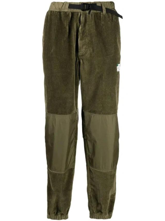 Velvet Trousers In Olive Product Image