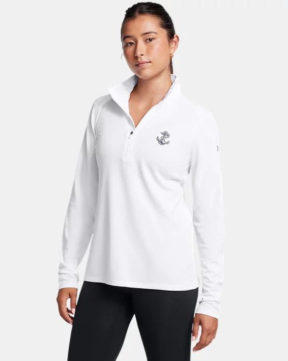 Womens UA Tech Mesh Collegiate  Zip Product Image