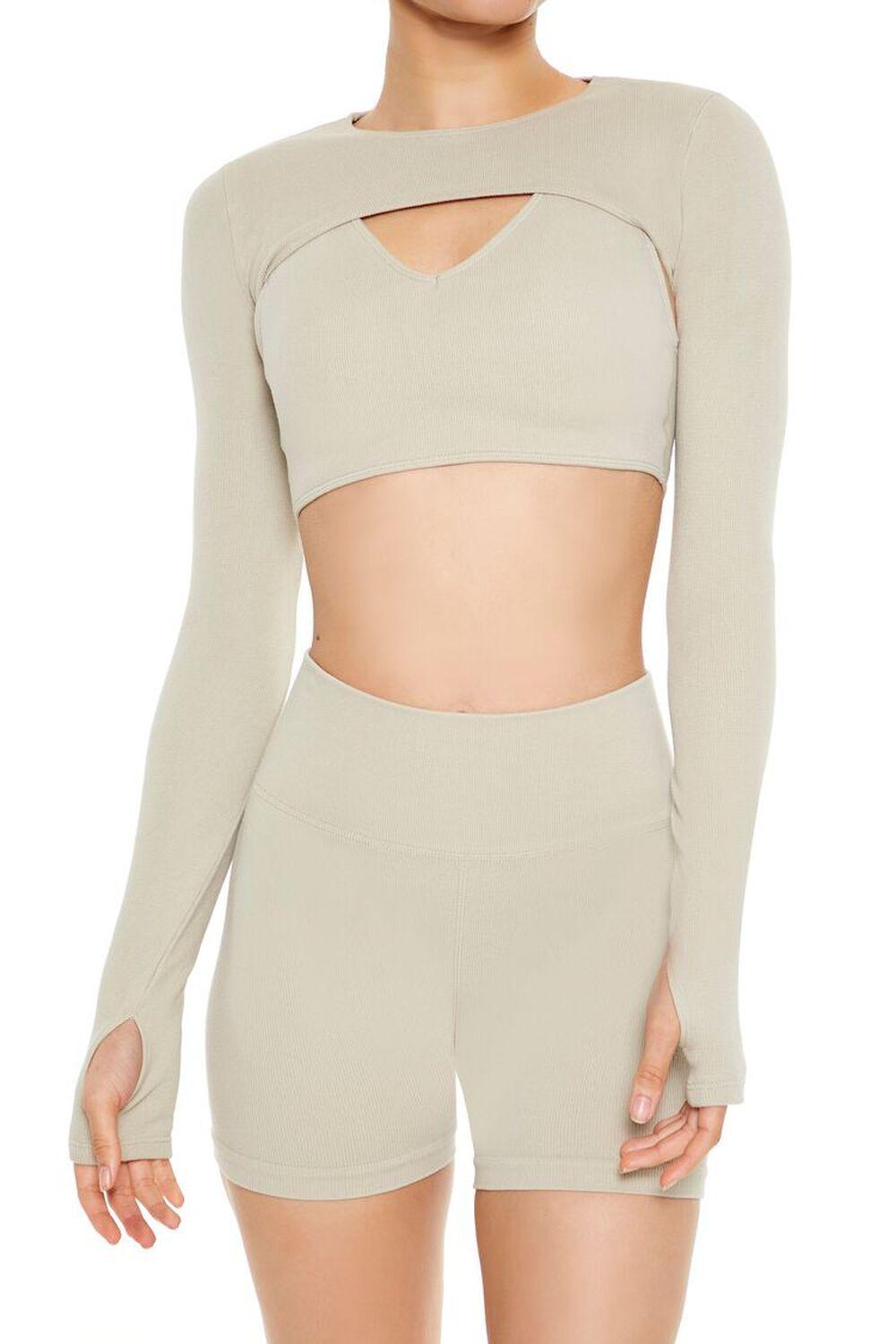 Active Seamless Bolero Crop Top | Forever 21 Product Image