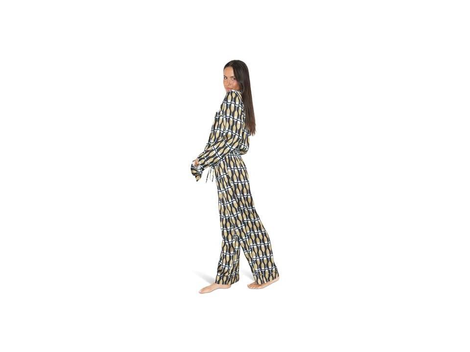 Show Me Your Mumu Classic Pajama Set (Champagne Silky) Women's Pajama Sets Product Image