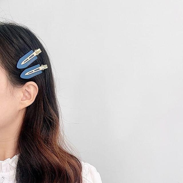 Plain Hair Clip Set Product Image