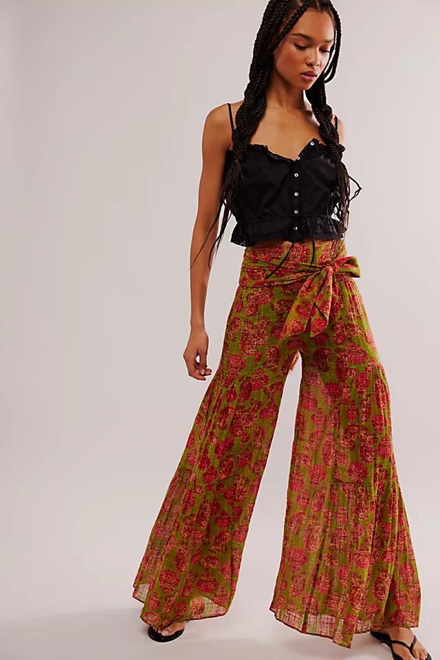 FP One Good Day Printed Wide-Leg Pants Product Image