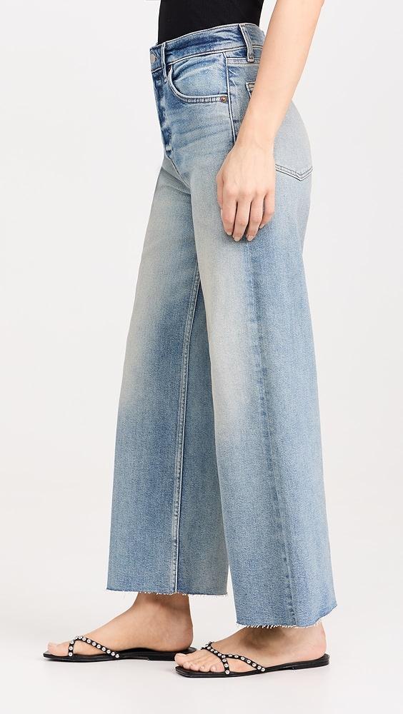 RE/DONE High Rise Wide Leg Crop Jeans | Shopbop Product Image