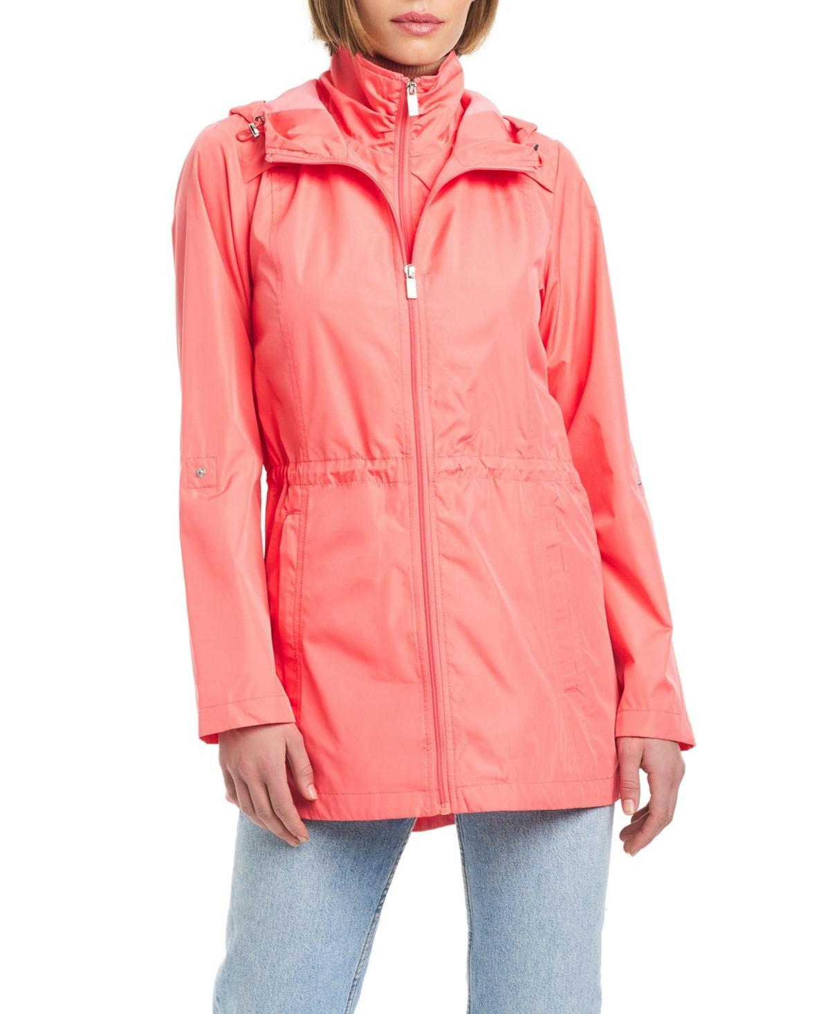 Jones New York Womens Lightweight Packable Water-Resistant Jacket Product Image