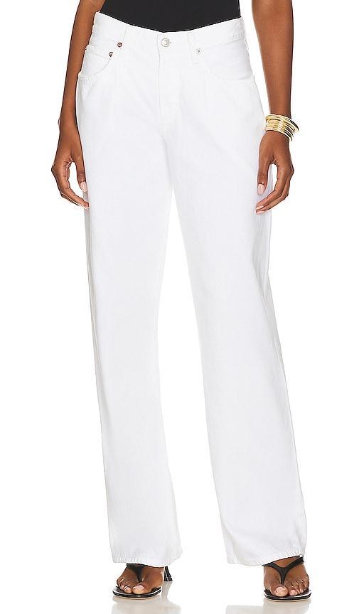 AGOLDE Fusion Jean in White. Size 29, 30, 34. Product Image