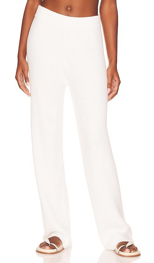 Cozy Cropped Rib Pant Product Image