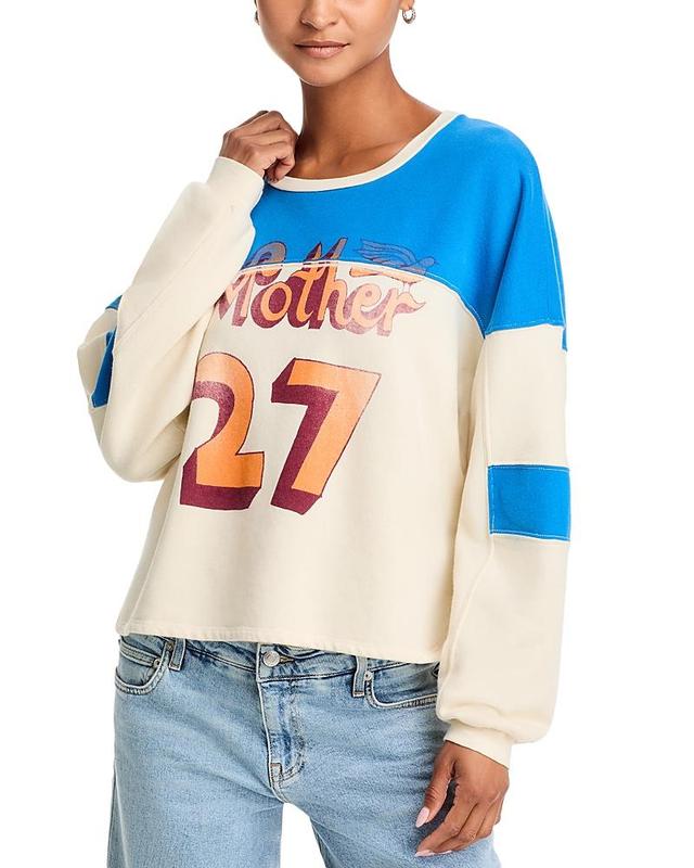 Mother The Champ Cotton Pullover Sweatshirt Product Image