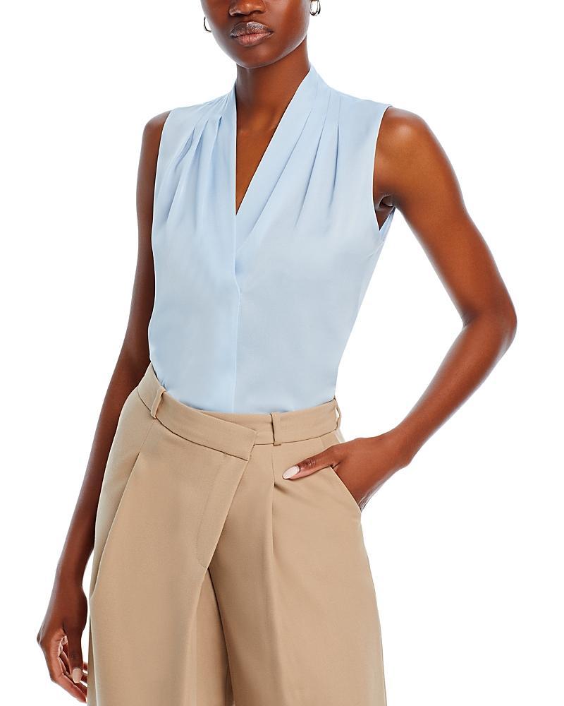 KOBI HALPERIN Mila Sleeveless Stretch Silk Blouse Product Image