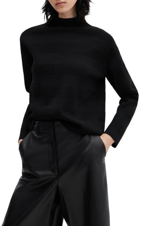 MANGO - High collar sweater blackWomen Product Image