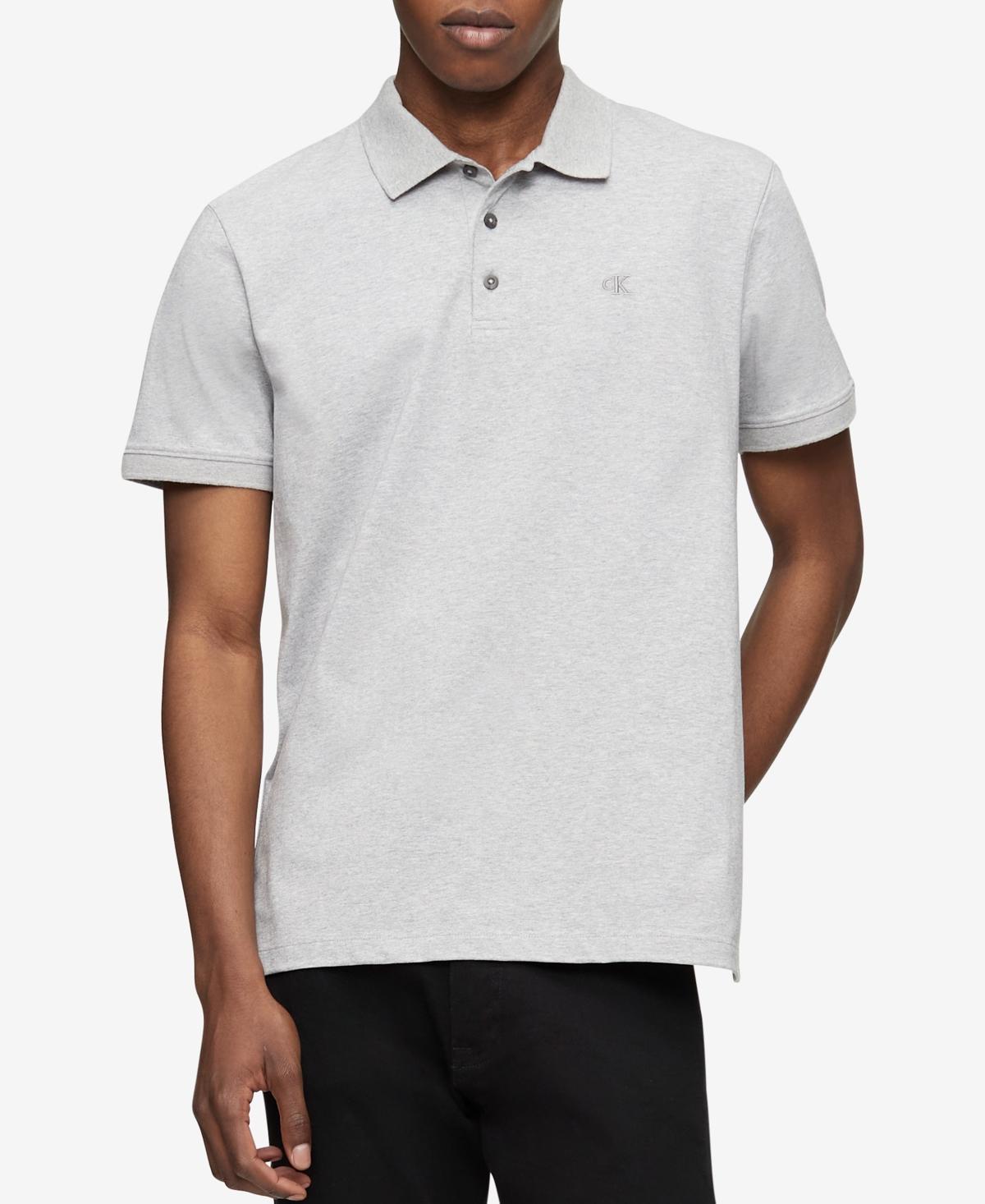 Calvin Klein Short Sleeve Classic Fit Smooth Polo Shirt Product Image