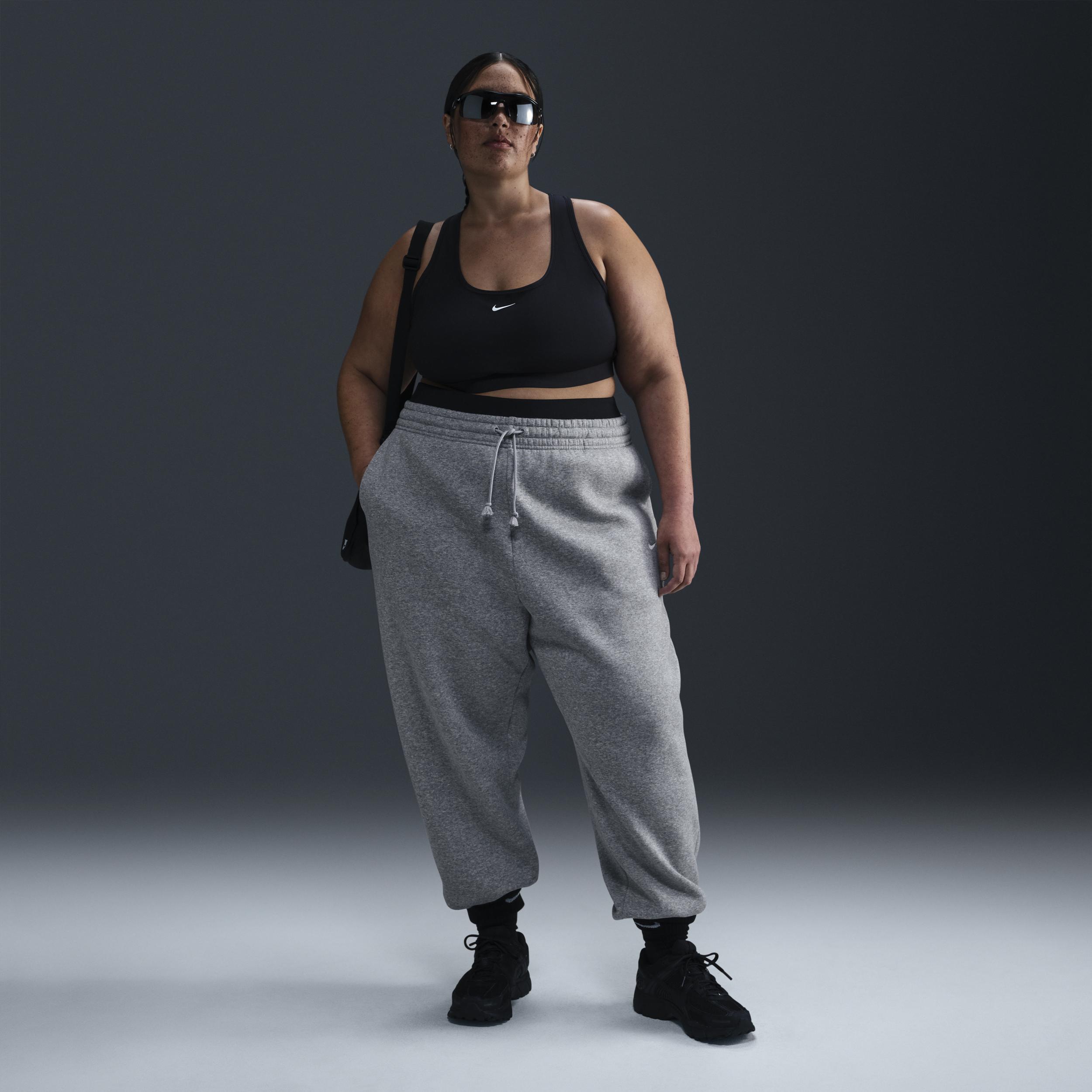 Womens Nike Sportswear Phoenix Fleece High-Waisted Oversized Sweatpants (Plus Size) Product Image