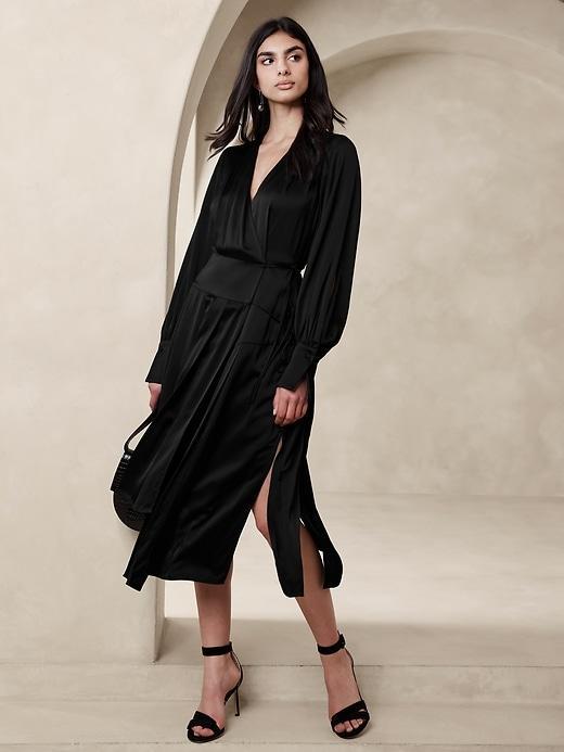 Lydia Asymmetrical Shirtdress Product Image