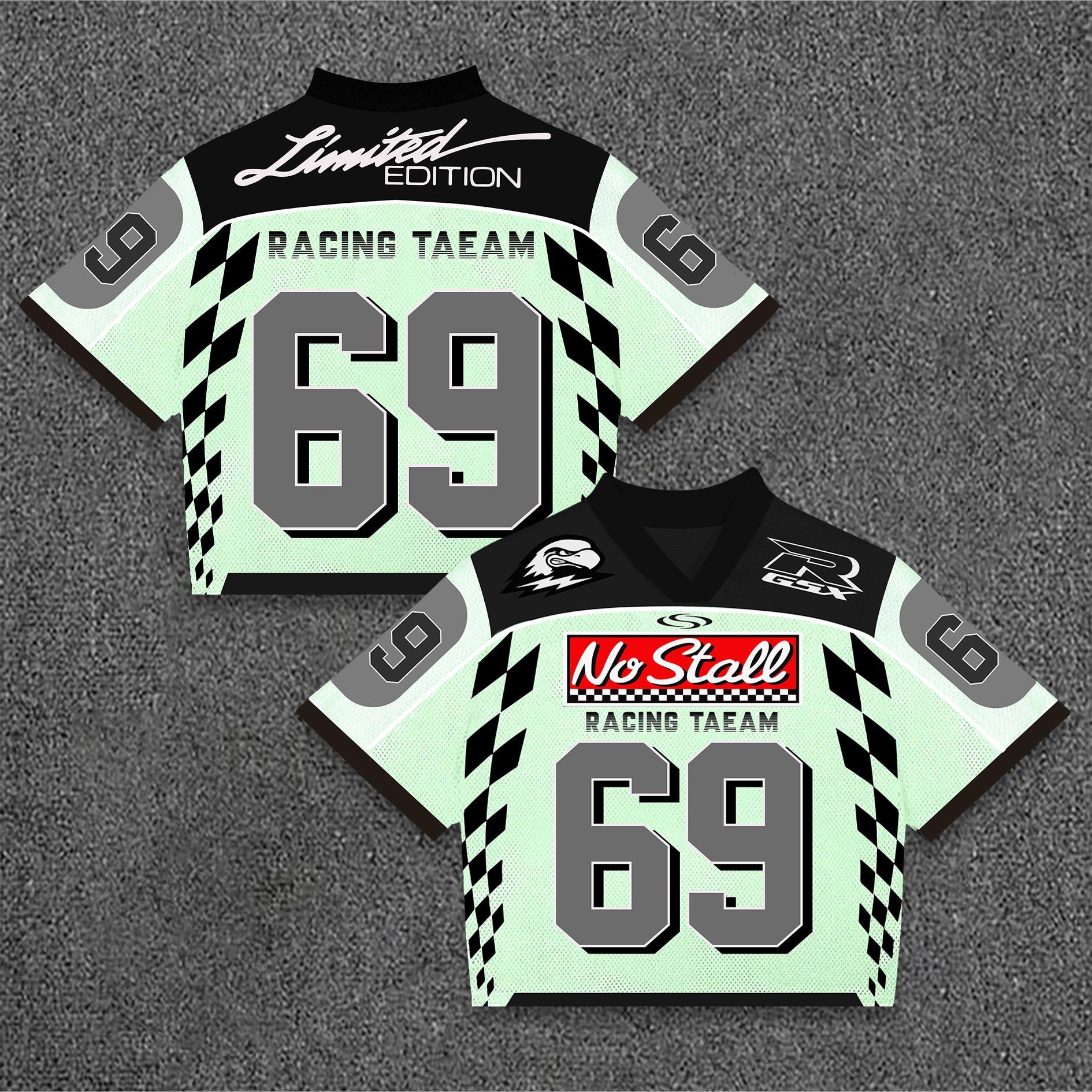 Sopula No-Stall Racing Suit No 69 Graphic Blokette Blokecore T-Shirt Product Image