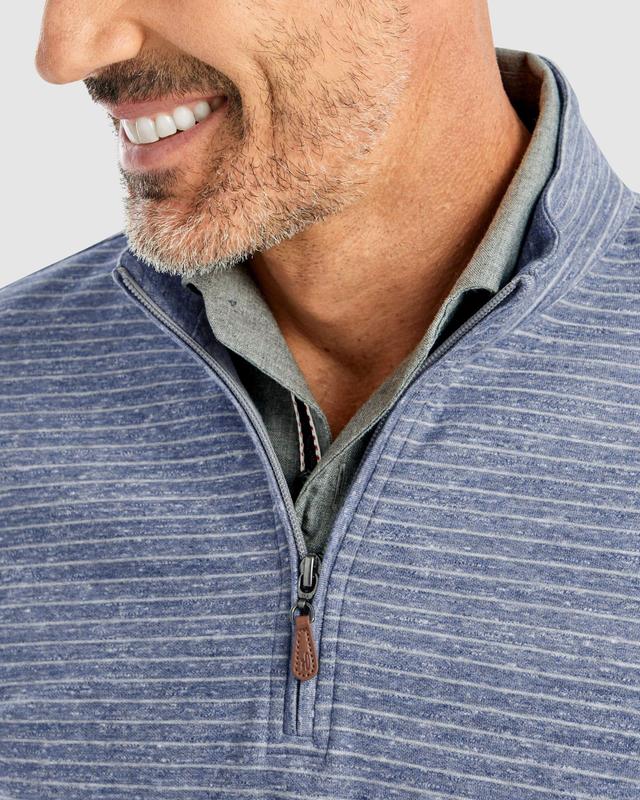 Skiles Striped 1/4 Zip Pullover Male Product Image